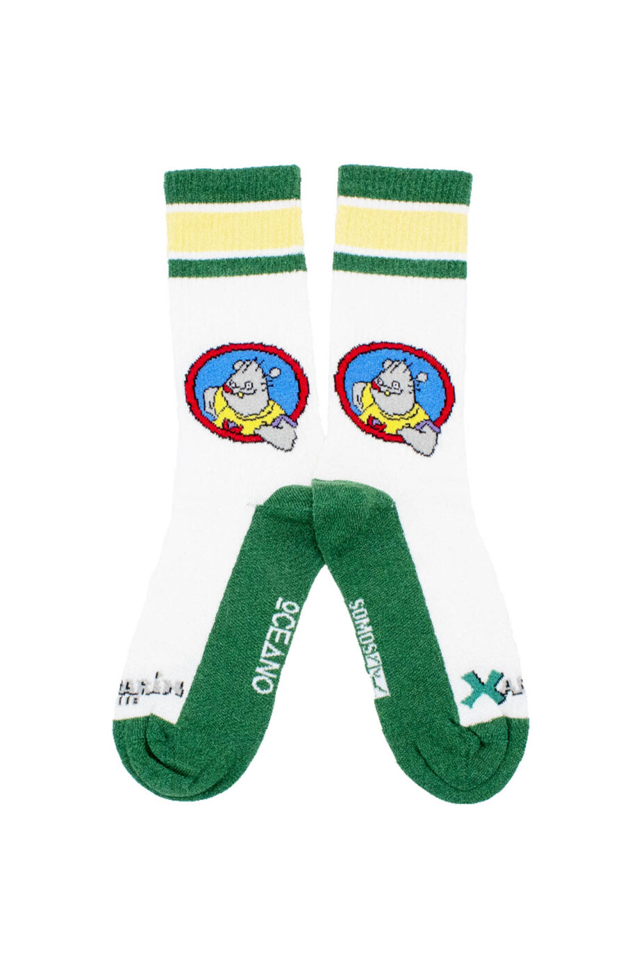 calcetines-deportivos-xabarin-blanco-verde