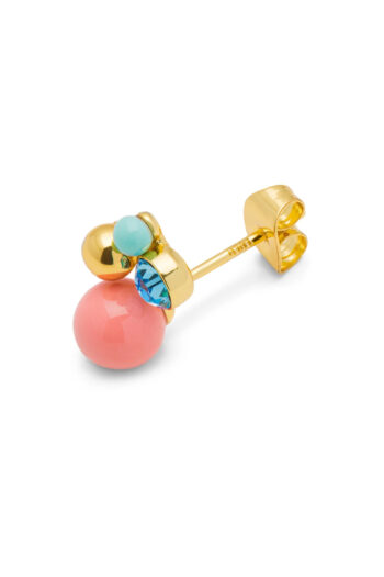 Pendiente-1-pieza-BOUQUET-CORAL-chapado-en-oro