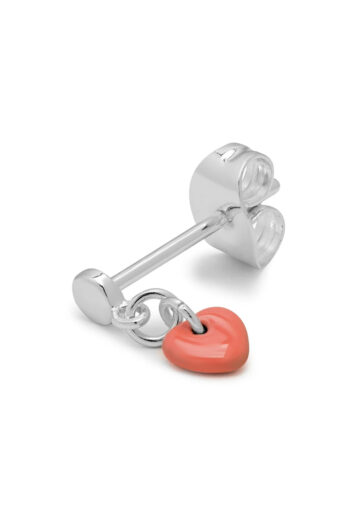 Pendiente-de-1-pieza-plateado-LOVE-U