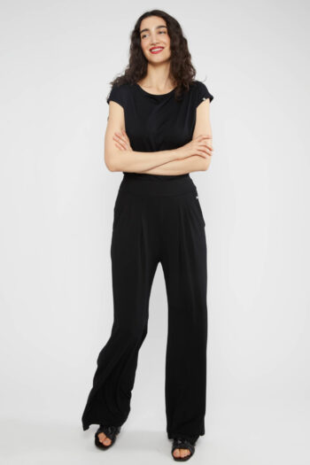 Pantalón-negro-de-punto-DRESSED-FOR-SUCCESS
