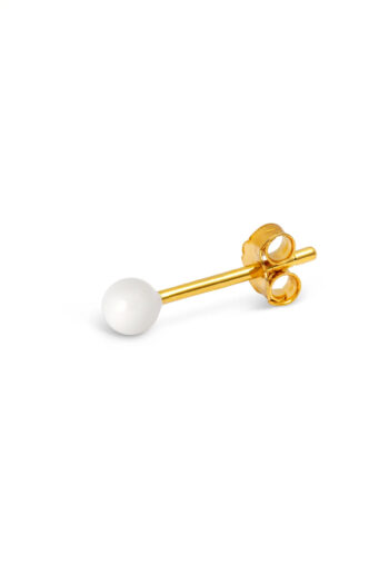 Pendiente-esmaltado-1-pieza-BALL-WHITE